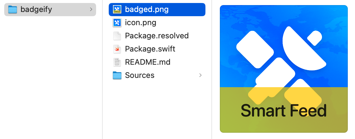 Tada 🎉 Your app icon with a fresh badge Tada 🎉 Your app icon with a fresh badge
