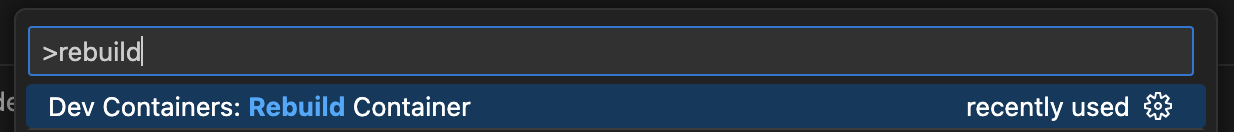 You can also rebuild the container manually when needed You can also rebuild the container manually when needed