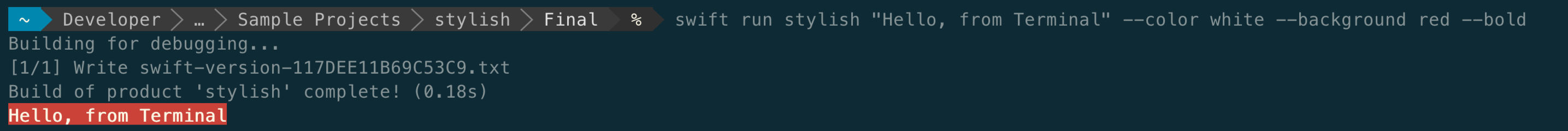 White on red background, and bold White on red background, and bold
