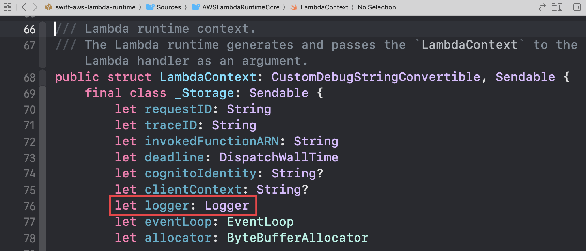 LambdaContext and its Logger LambdaContext and its Logger
