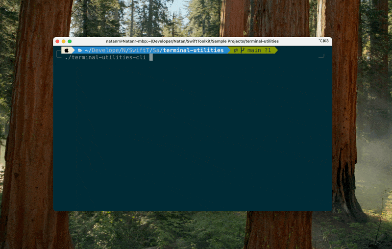 The size-observer in action in the sample CLI The size-observer in action in the sample CLI